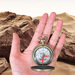 Vintage Steampunk Pocket Compass, Zinc Alloy Camping Survival Compass Hollow Camping Survival Navigation for Hiking and Camping | PrepWiseGear