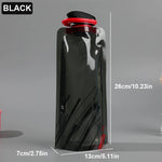 Outdoor Cycling Sports Water Bottle - Mountaineering Portable Water Cup - PE Plastic Folding Water Bag - Gift Promotion Water | PrepWiseGear