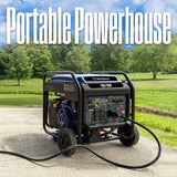 Customer photo of 10,000W Portable Inverter Generator - Gas, Remote Start