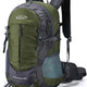 35L Hiking Backpack with Rain Cover - Army Green