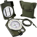 Compasses，Hiking Compass for Survival with ，Waterproof Durable and Pocket-Sizedtactical Survival Compass with Lanyard，Climbing Biking Exploring Geology, Outdoor Activities | PrepWiseGear