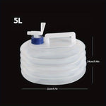 5/10/15L Portable Collapsible Bucket Emergency Water Storage Collapsible Tank Outdoor Camping Hiking Vehicle | PrepWiseGear