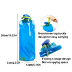 Outdoor Cycling Sports Water Bottle - Mountaineering Portable Water Cup - PE Plastic Folding Water Bag - Gift Promotion Water | PrepWiseGear