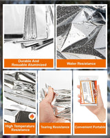 Customer photo of Heavy-Duty Mylar Emergency Blankets - 5 Pack