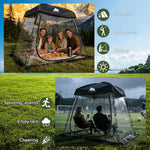 Waterproof Clear Weather Pod - Windproof Sport Shelter with Removable Top Cover, Sturdy Frame Bubble Tent for Cheering, Watching Sports, Fishing & Camping