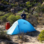 Camping Tents 2 Person, Lightweight Backpacking Tent for Hiking and Biking, Waterproof, Packs Light and Compact 4.2Lb | PrepWiseGear