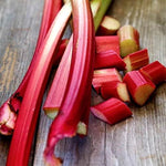 Rhubarb Seeds 50+ Seeds Garden Rhubarb Rheum Rhabarbarum Garden Vegetables Seeds