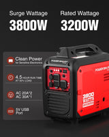 Customer photo of 3,800W Quiet Portable Inverter Generator - Gas