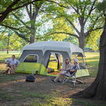 Core 9 Person Instant Cabin Tent - 14' X 9', Green (40008) | PrepWiseGear