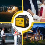4000 Watt Portable Inverter Generator, Gas Powered Generator Quiet for Home, 3500W Rv-Ready, EPA Compliant | PrepWiseGear