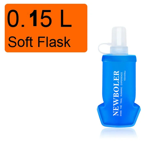 250Ml 500Ml Water Bottle TPU Folding Soft Flask Sport Water Bottle Water Bag Collapsible Water Bottle Running Camping Hiking | PrepWiseGear