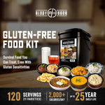 Gluten-Free Food Kit (120 Servings), Gluten-Free Survival Kit, Freeze-Dried Survival Food Storage, Emergency Preparedness, Prepper Supplies, 25-Year Shelf Life | PrepWiseGear