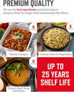 Emergency Food Supply - 18 Servings Favorites Box, Survival Food Kit with Freeze Dried Prepper Food & Dehydrated Meals, Camping Essentials for Backpacking & Hiking, up to 25 Year Shelf Life | PrepWiseGear