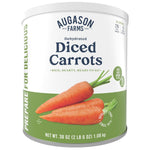 Dehydrated Diced Carrots Emergency Food Supply, 216 Servings, 25 Year Shelf Life, Great for Cooking, Baking, and Snacks - Dehydrated Meals, Survival Food Camping Essentials Can | PrepWiseGear