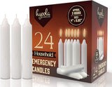 Customer photo of Emergency Taper Candles - 24 Pack, Unscented