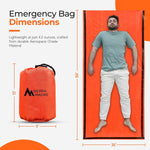 Survival Bundle – Pure Water Straw with Emergency Mylar Sleeping Bag – Ultralight, Portable Gear for Camping, Hiking & Emergency Preparedness | PrepWiseGear