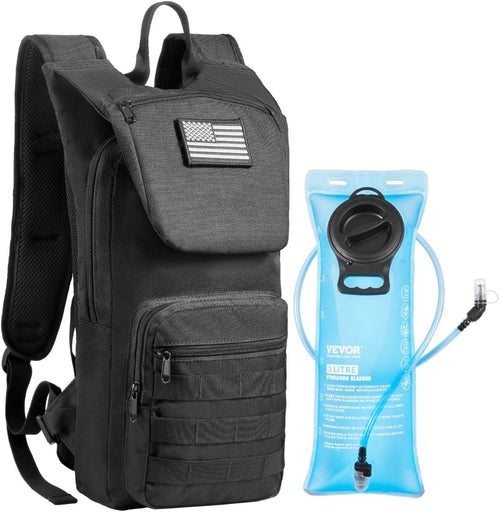 Hydration Backpack, Insulated Hydration Pack Backpack with Water Bladder, Hiking Water Backpack with Storage for Men Women, Hydro Water Daypack for Hiking Running Cycling Camping