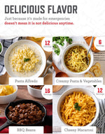 Emergency Food Supply - 14 Day, 150 Servings Emergency Freeze Dried Food Bucket, Protein Meals, Camping Essentials, Survival Kit, Disaster Prepping Supplies, up to 25 Year Shelf Life | PrepWiseGear