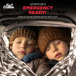 Emergency Blankets for Survival Gear and Equipment X6, Space Blanket, Mylar Blankets, Thermal Blanket, Survival Blanket, Survival Kits Emergency Kit, Emergency Supplies, Foil Blanket Camping Shelter | PrepWiseGear
