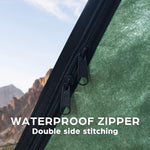 Extra Large Zipper Reusable Survival Emergency Shelter Tent,Thermal Waterproof Fireproof Lightweight Bugout, with Paracord?Stake for Camping,First Aid,Hiking&Bushcraft | PrepWiseGear