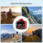 Isobutane Fuel Canister Backpacking Stove Fuell Camping Isobutane Propane Fuel Canister 4 Oz(6 Pack)