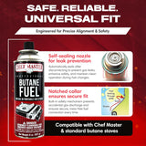 Customer photo of Butane Fuel Canisters - 12 Pack, 8oz