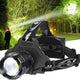 Rechargeable 30W LED Headlamp - Super Bright
