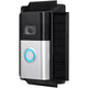 Solar Charger Mount for Ring Video Doorbell - Black
