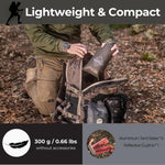 Lightweight Poncho Shelter, Solitary Shelter Cape Silnylon Emergency Survival Shelter Ultralight Minimalist Shelter for Camping Hiking Backpacking Bug Out Bag | PrepWiseGear