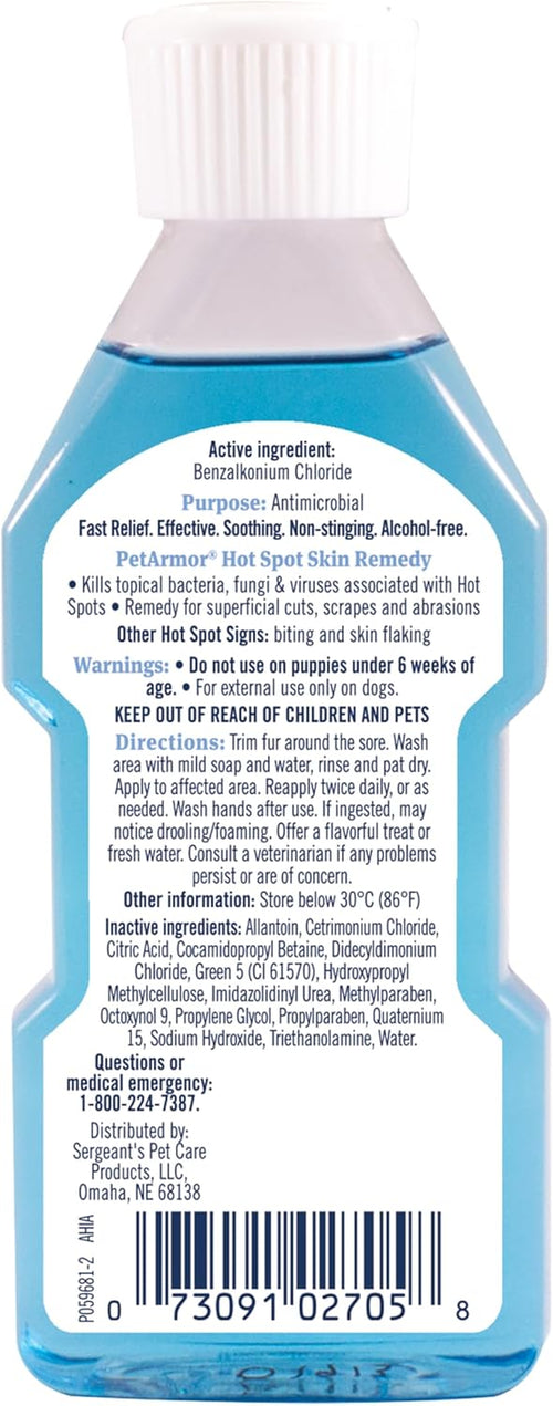 Hot Spot Skin Remedy for Dogs, 4 Oz