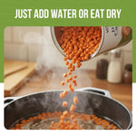 Dehydrated Diced Carrots Emergency Food Supply, 216 Servings, 25 Year Shelf Life, Great for Cooking, Baking, and Snacks - Dehydrated Meals, Survival Food Camping Essentials Can | PrepWiseGear