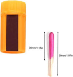 Waterproof Matches, Fire Starter Survival Kit, Stormproof Matches for Camping, Emergency Matches Waterproof with Case for Hiking Camping Outdoor Survival