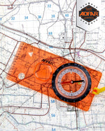Orienteering Compass for Kids, Lightweight and Portable, Survival Compass for Navigation, Backpacking, Camping, Hiking, and Hunting | PrepWiseGear