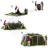Customer photo of 9-Person 2-Room Instant Cabin Tent with Screen Room