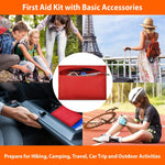 Car Emergency Kit with Air Compressor,Roadside Emergency Car Kit for Vehicles Auto Truck with Jumper Cables,Winter Car Safety Kit with Folding Shovel Car Repair Tool Set First Aid Kit Blanket Tow Rope | PrepWiseGear