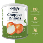 Dehydrated Chopped Onions Emergency Food Supply, 130 Servings, 25 Year Shelf Life, Great for Cooking and Baking - Dehydrated Meals, Survival Food Camping Essentials Can | PrepWiseGear