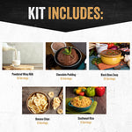 Gluten-Free Food Kit (120 Servings), Gluten-Free Survival Kit, Freeze-Dried Survival Food Storage, Emergency Preparedness, Prepper Supplies, 25-Year Shelf Life | PrepWiseGear