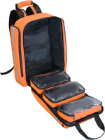 First Aid Backpack Empty,First Aid Medical Backpack,Ems EMT First Aid Bag Empty,Emergency Bag,Trauma Bag for Camping,Hiking,Outdoor Travel | PrepWiseGear