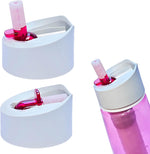 2-Pack Water Bottle Lid Replacement for Lifestraw Go Water Bottle, Water Bottle Lid Replacement Parts Compatible with Lifestraw Go Filter Water Bottles | PrepWiseGear