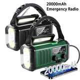 Customer photo of 20,000mAh Solar Hand Crank Emergency Radio