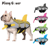 Customer photo of Dog Life Jacket - Shark Design Swim Vest