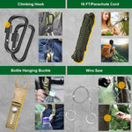 Survival Kits 27 in 1, Survival Gear and Supplies, Christmas Stocking Stuffers Camping Accessories Tactical Gear Fishing Equipment for Camping Hiking Hunting, Christmas Birthday Gifts for Men | PrepWiseGear