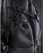 Tactical Backpack 25L - Durable Gym & Travel Backpack with MOLLE Webbing, Laptop Sleeve, and Multiple Compartments, Black | PrepWiseGear