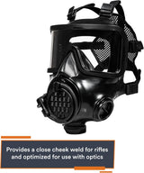 Customer photo of CM-8M Full-Face CBRN Gas Mask W/Canteen