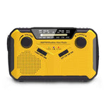Multifunctional Radio Hand Crank Solar USB FM/ AM Radio Emergency Flashlight Power Bank High Quality 4000Mah Power Bank Radio | PrepWiseGear