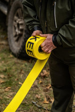 Tow Straps Heavy Duty with Loops - 4" X 30' Recovery Strap, 20,000 Lbs Break Strength - Towing Strap for Cars, Trucks, and Suvs