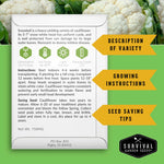 100 Pack Farmer Kit Vegetable Seeds - Non GMO Heirloom Full Sun Annual - Emergency Seed Bank Survival Gear | PrepWiseGear