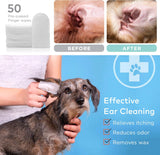 Customer photo of Dog Ear Cleaner Wipes - 50 Count, Vet Formula