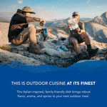 Lasagna | Freeze Dried Backpacking & Camping Food | Emergency Food | 28 Grams of Protein | Vegetarian | 1 Count | PrepWiseGear