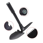 Foldable Portable Truck Mounted Engineer Shovel Camping Tent Outdoor Shovel Self-Defense Survival Tool Compass Storage Bag | PrepWiseGear